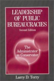 Couverture : Leadership of public bureaucracies