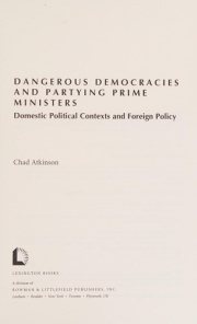Couverture : Dangerous democracies and partying prime ministers