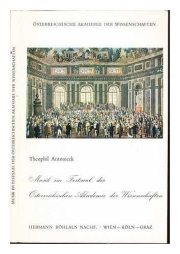 Couverture : Musik im Festsaal der Österreichischen Akademie der Wissenschaften.