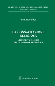 Couverture : La consacrazione religiosa