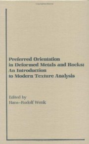 Couverture : Preferred orientation in deformed metals and rocks