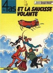 Couverture : Les 4 as et la saucisse volante (Les 4 as, #14)