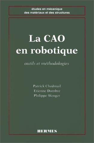 Couverture : Le CAO en robotique