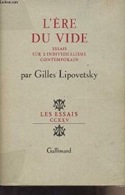 Couverture : L'ère du vide