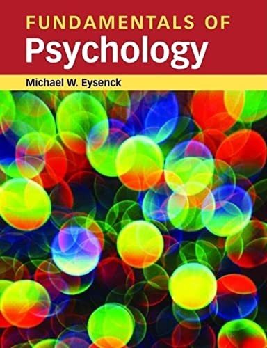 Couverture : Fundamentals of Psychology