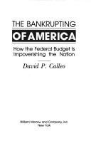 Couverture : The bankrupting of America
