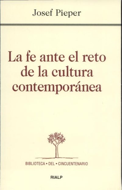 Couverture : La fe ante el reto de la cultura contemporánea