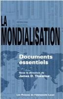 Couverture : La mondialisation