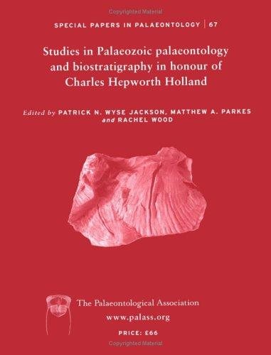 Couverture : Studies in Palaeozoic palaeontology and biostratigraphy in honour of Charles Hepworth Holland