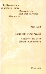 Couverture : Flaubert's First Novel