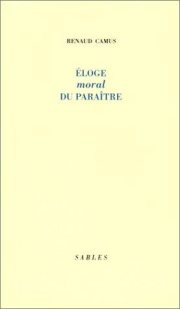 Couverture : Eloge moral du paraître