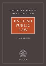 Couverture : English public law