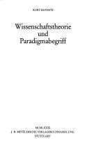 Couverture : Wissenschaftstheorie und Paradigmabegriff