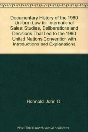 Couverture : Documentary history of the uniform law for international sales