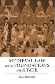 Couverture : Medieval law and the foundations of the state