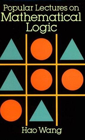 Couverture : Popular lectures on mathematical logic