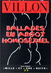 Couverture : Ballades en argot homosexuel