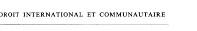 Couverture : Le système juridique communautaire