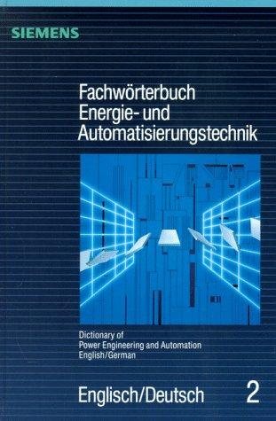 Couverture : Fachwörterbuch Energie- und Automatisierungstechnik =