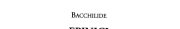 Couverture : Epinici