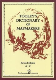 Couverture : Tooley's dictionary of mapmakers