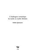 Couverture : L' androgyne romantique
