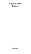 Couverture : Dramen
