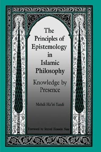Couverture : The Principles of Epistemology in Islamic Philosophy