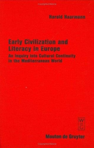 Couverture : Early civilization and literacy in Europe
