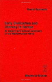 Couverture : Early civilization and literacy in Europe