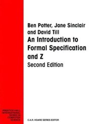 Couverture : An introduction to formal specification and Z