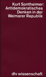 Couverture : Antidemokratisches Denken in der Weimarer Republik