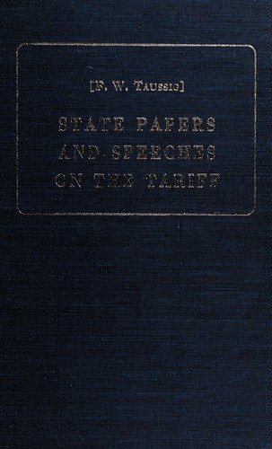 Couverture : State papers and speeches on the tariff