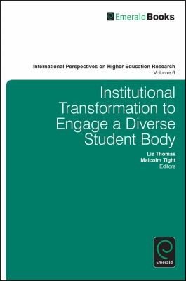Couverture : Institutional Transformation To Engage A Diverse Student Body