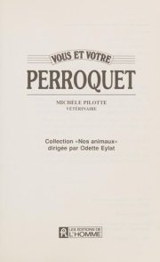 Couverture : Vous et votre perroquet