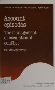 Couverture : Account episodes