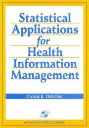 Couverture : Statistical Applications for Health Information Management