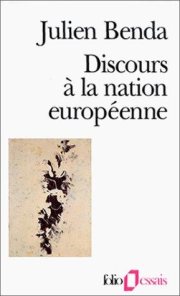 Couverture : Discours à la nation européenne