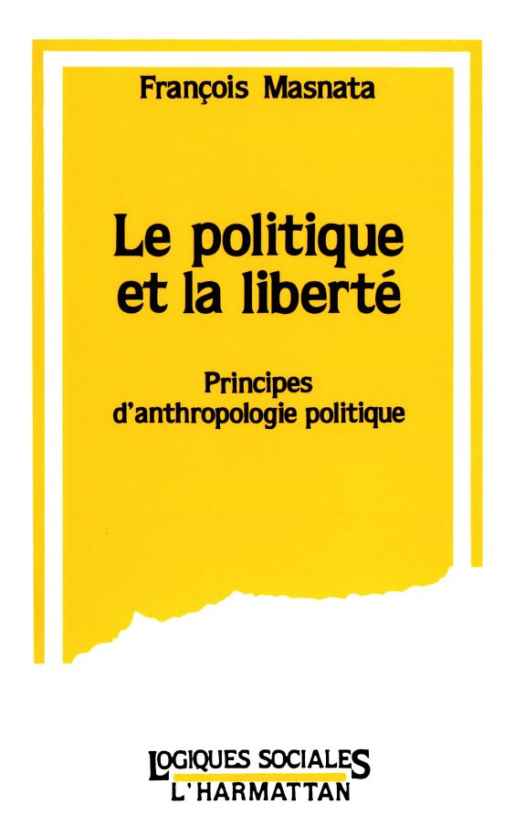 Couverture : Le politique et la liberté