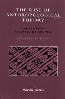 Couverture : The rise of anthropological theory