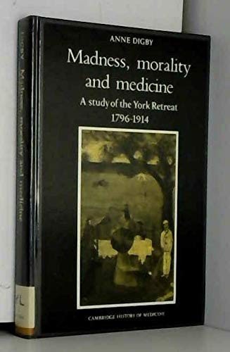 Couverture : Madness, morality, and medicine