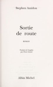 Couverture : Sortie de route