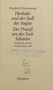 Couverture : Herkules und der Stall des Augias
