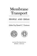 Couverture : Membrane transport