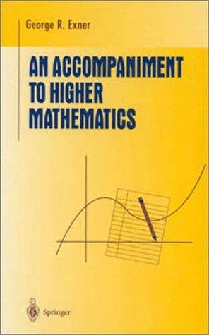 Couverture : An accompaniment to higher mathematics