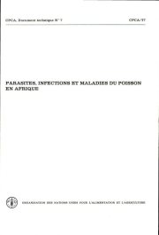 Couverture : Parasites, infections et maladies du poisson en Afrique