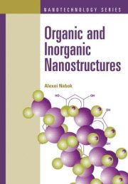 Couverture : Organic and inorganic nanostructures