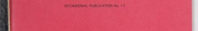 Couverture : A preliminary handlist of copies of books associated with Dr. Samuel Johnson