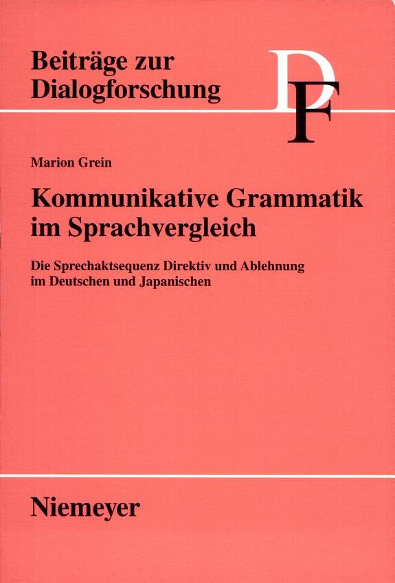 Couverture : Kommunikative Grammatik Im Sprachvergleich