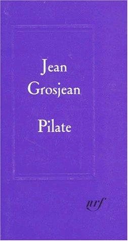 Couverture : Pilate